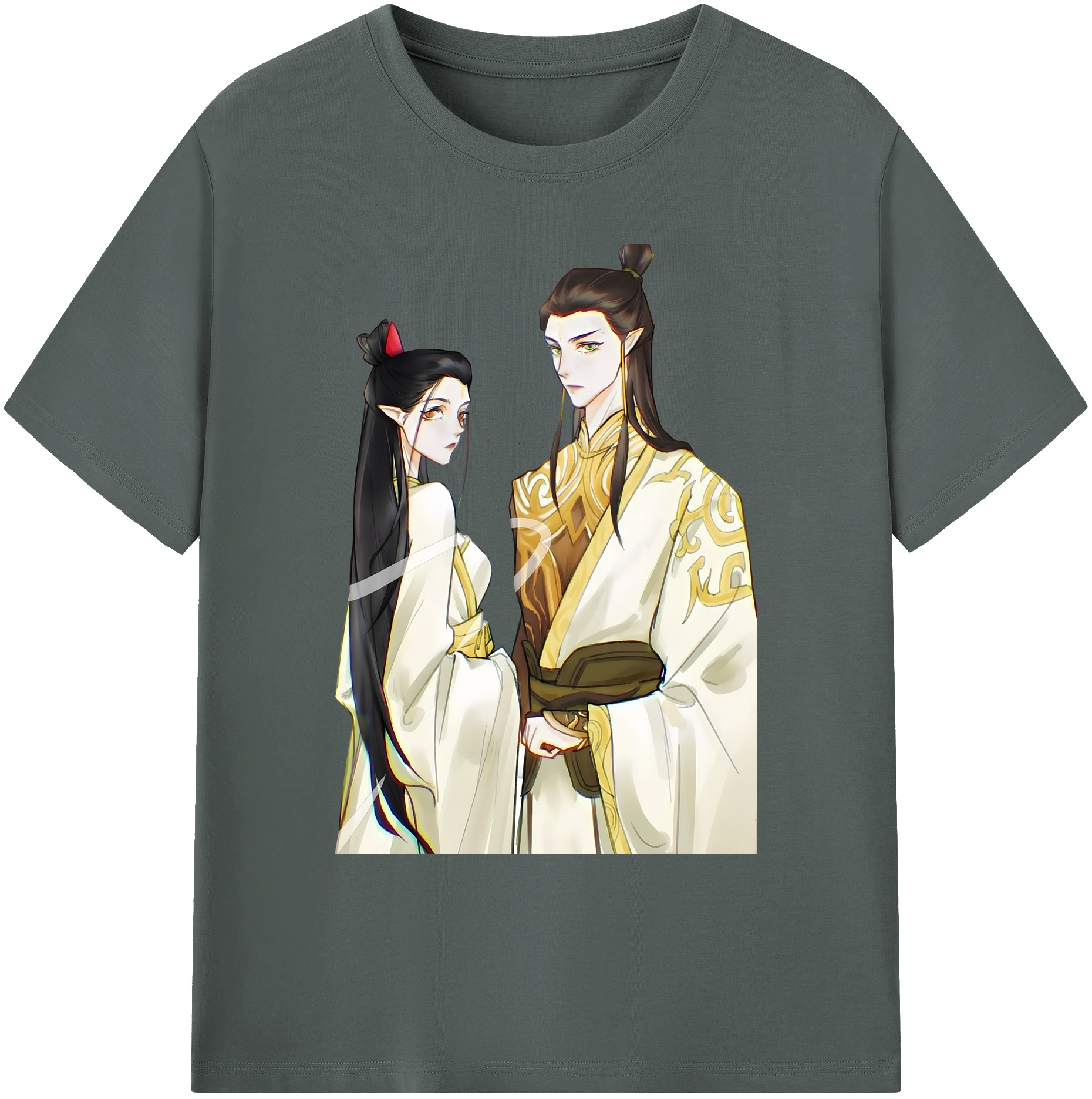 （画像用） Ne Zha 2 ナタ 魔童の大暴れ 綿100％ メンズ半袖Tシャツ｜肌触りやわらか＆通気性